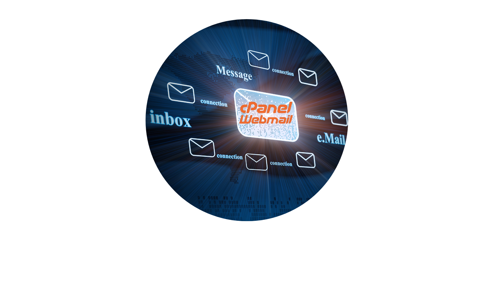 Email Hosting Illustration